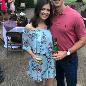 Mumu off the shoulder dress